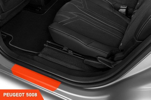 Film De Protection Pour Seuils De Porte Pour Peugeot 5008 II Transparent - Bild 3 von 6