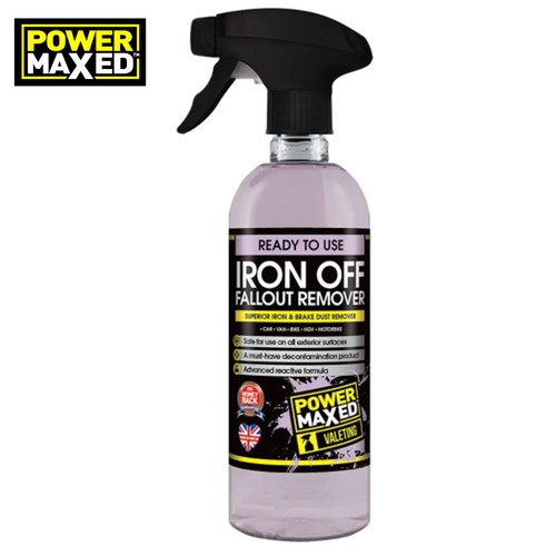POWER MAXED Iron Off Fallout Remover 500ml Iron & Brake Dust Remover PMFR500P1 eBay
