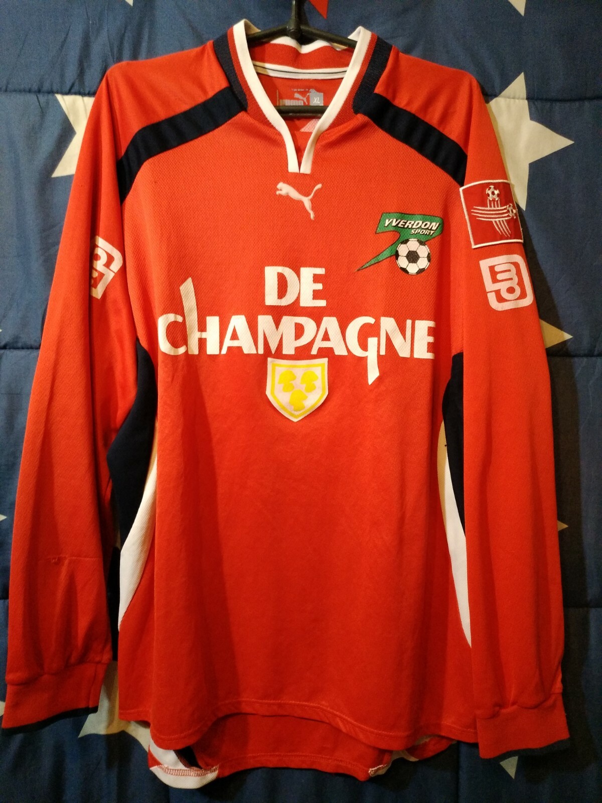 Details zu YVERDON-SPORT SWITZERLAND MATCH WORN AWAY FOOTBALL SHIRT JERSEY GOHOURI #9 Beliebter Klassiker
