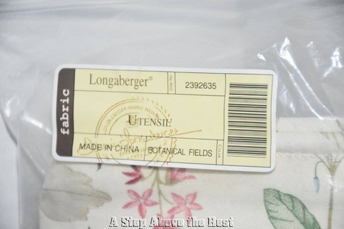 Longaberger Utensil Liner in Botanical Fields #2392635 NEW - Picture 2 of 2