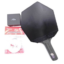 Used Stiga Cyber Shape Carbon Cwt St Table Tennis Racket Rubber Hybrid K2 Pro