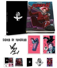 AUTOGRAPHED YUNGBLUD: The Funeral (SIGNED Deluxe Edition Graphic novel plus swag
