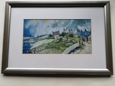 John Lowrie Morrison (Jolomo). "Storm Coming, Iona" Framed Print. 1996.