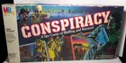 Vintage Conspiracy Board Game Milton Bradley Bluffing Betrayal Spy 1982 Complete