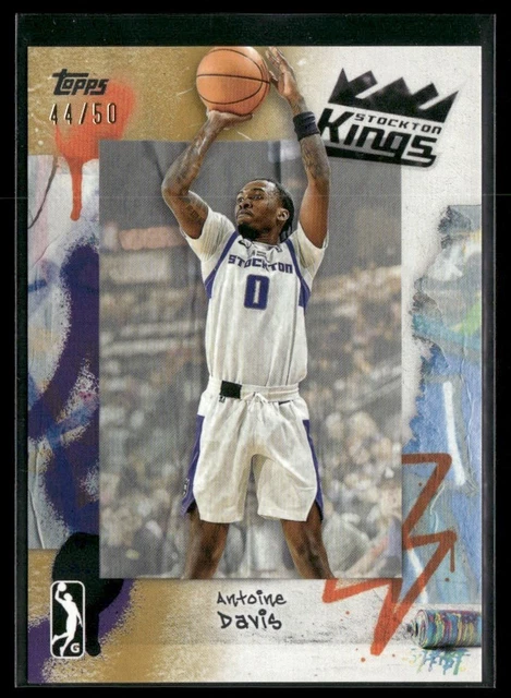 Antoine Davis 44/50 2024-25 Topps G League Gold #88