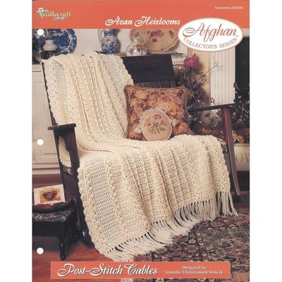 Post-Stitch Cables Crochet Afghan Pattern The Needlecraft Shop
