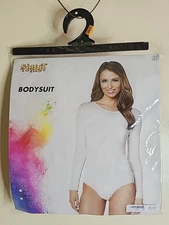 Spirit WHITE Full Body Suit Costume Halloween Dress Up Theater Cosplay  Size S/M