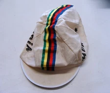 ~ Vintage Authentic 70's MONDIA Cycling Cap - Unisex, Cotton L'Eroica  ~