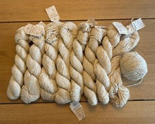 Rowan Summer Tweed 9 x 50g Balls Shade 508 70% Silk 30% Cotton Cream Yarn Wool 