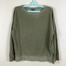 Buffalo David Bitton Womens Sweatshirt Sz S Long Sleeve Solid Sweater Excellent