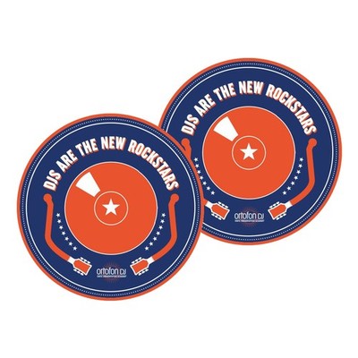 Slipmats Ortofon DJs Are The New Rockstars 1 Paar 9990221