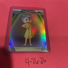 Topps Disney Neon Rainbow Foil Pixar Inside Out Joy #163 2026NonSportTradingCard