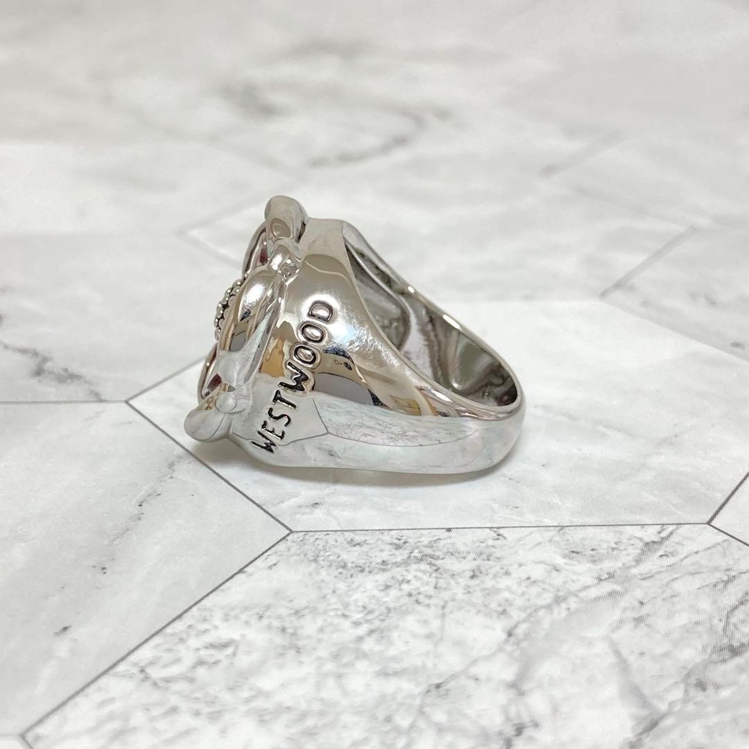 Vivienne Westwood Rose Ring Silver Mint | eBay