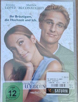 Jennifer Lopez, Matthew McConaughey The Wedding Planner DVD Romantik Deutsch/En 