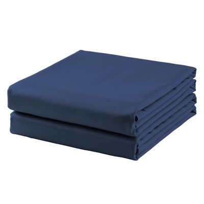 Zaizaihome 2-Pack Cotton Twin Flat Sheet Only 600 Thread Count 100 Egyptian