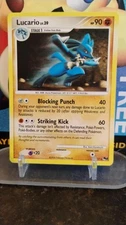 LUCARI LV. 39 Pop Series 8 POKEMON 2008 Holo Trading Card 2/17