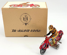 Reproduction Paya Tin Tinplate Motorcycle with Box and COA