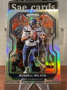 2020 Panini Prizm- Russell Wilson #294 Silver Refractor - Seahawks / Giants