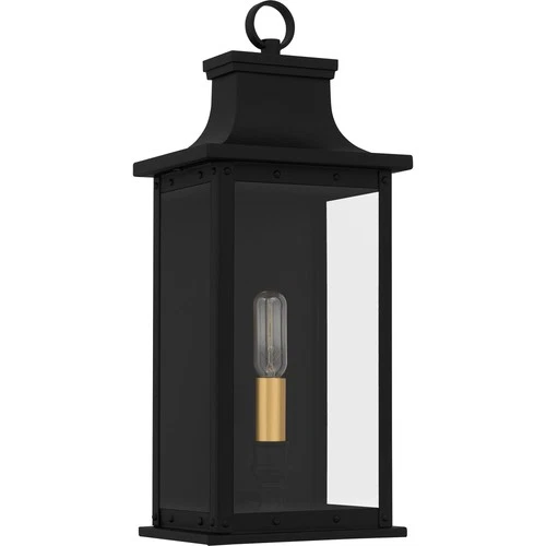 Quoizel ABY8407 Abernathy 16" Tall Outdoor Wall Sconce - Bronze - Picture 9 of 11