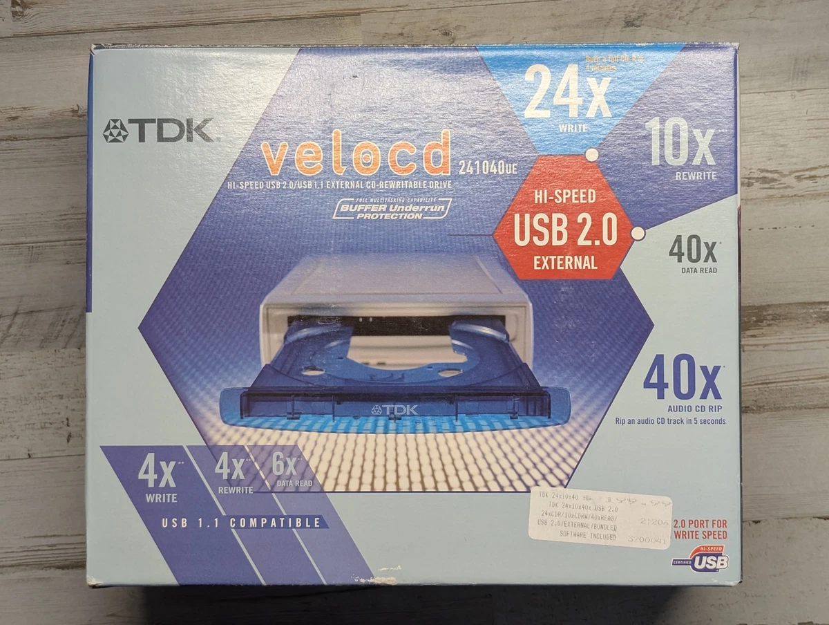 TDK CD-RW CD, DVD & Blu-ray Drives for sale | eBay