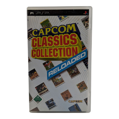 Sony PSP Spiel   Capcom Classic Collection Reloaded - Leerhülle mit Anleitung