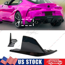 For 2020-26 Supra A90 Ag Style Gloss Black Rear Bumper Side Corner Aprons Spats