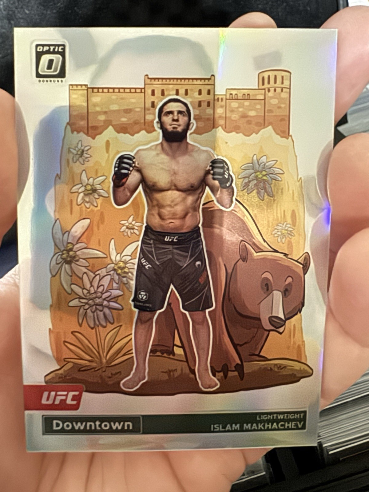 2023 Panini Donruss Optic UFC - Islam Makhachev Downtown #3