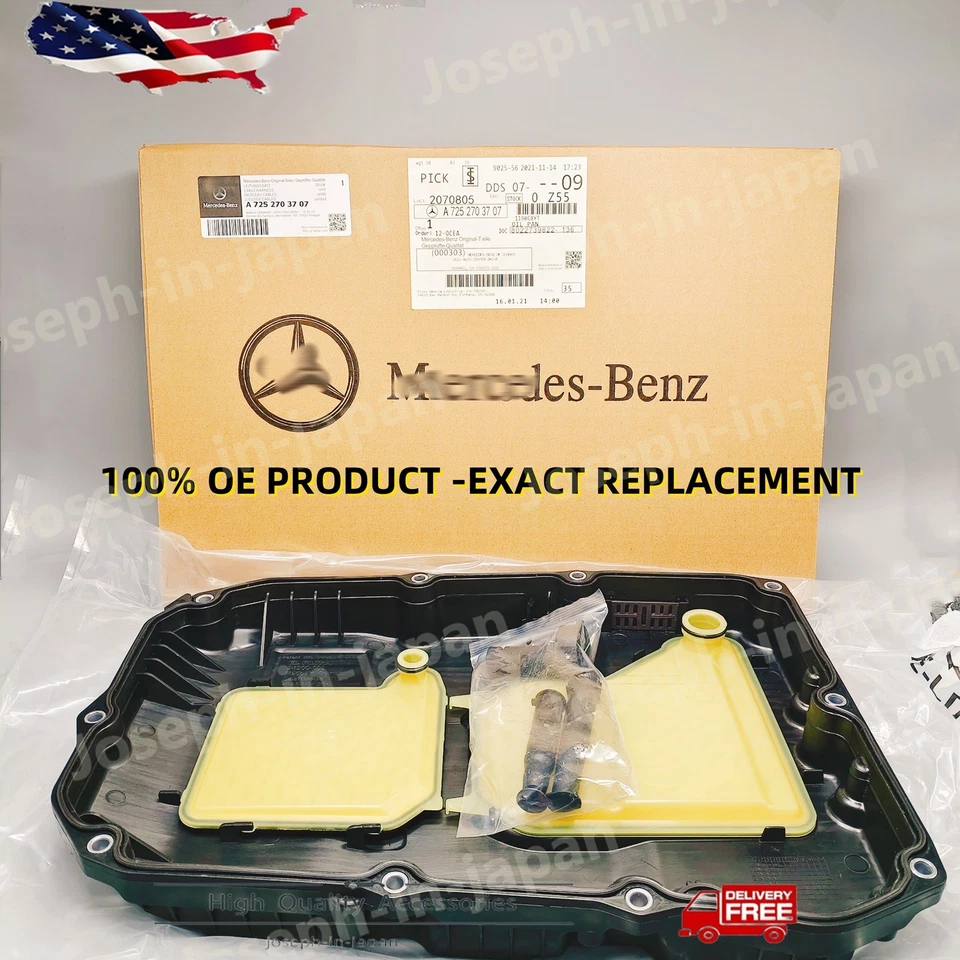 NUEVO cárter de cárter de aceite de transmisión Mercedes-Benz A7252703707 Foto 2 de 4