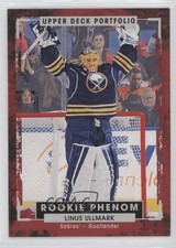2015-16 Upper Deck Portfolio Rookie Color Photos Linus Ullmark #232 n1u