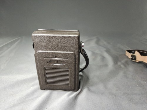 Radio Motorola X25E portatile a tutti i transistor radio cromata con cinturino e custodia - Foto 5 di 16