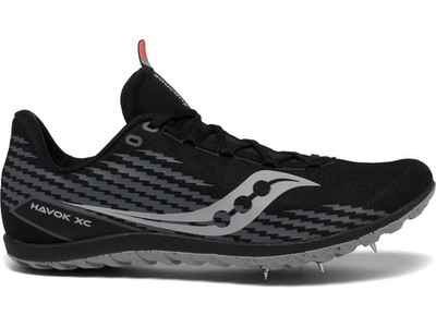 Men's Saucony Havok XC 3, Black, 12.5 D Medium US