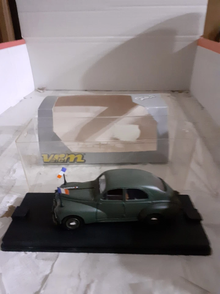Superbe Peugeot 203 voiture de parade armée  Française 1958  Solido Verem 1/43 - Photo 4/4
