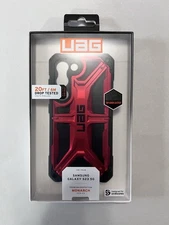 UAG Urban Active Gear Crimson Red Black Monarch Samsung Galaxy S23 5g Case