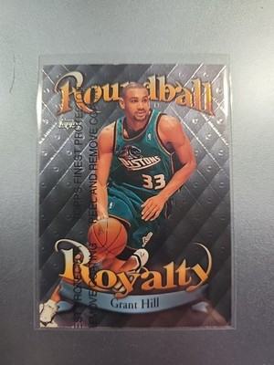Topps 1998-99 Finest~~Roundball Royalty~~Grant Hill~~#R12~~w/peel