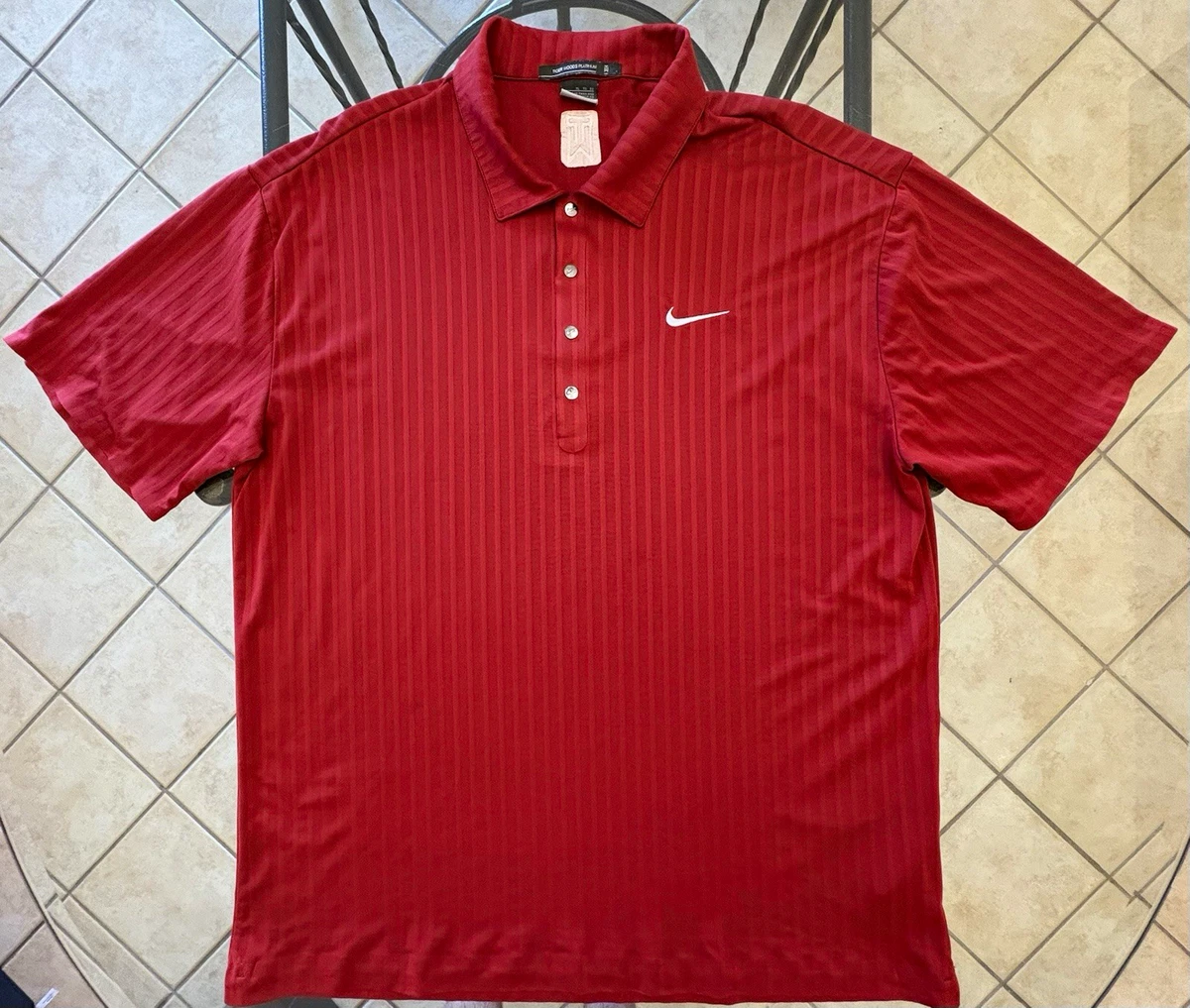 Nike Tiger Woods Polo Indiana Men's Golf Shirts, Tops & Sweaters