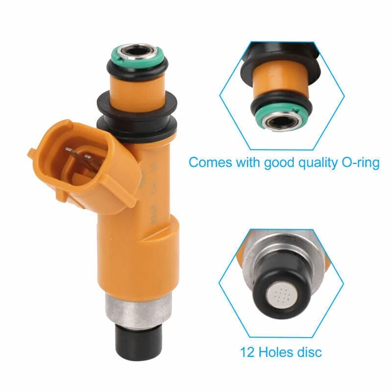 Inyectores de combustible de actualización 16450-MEE-D01 8 piezas para Honda CBR600RR 2005-2006 Foto 3 de 4