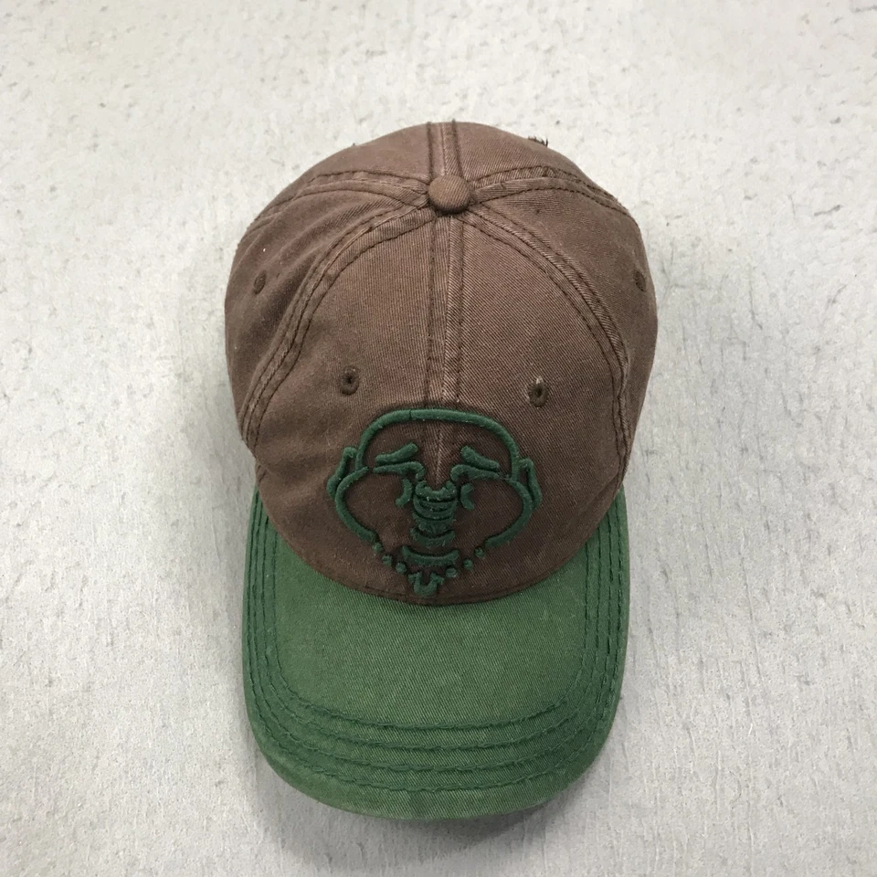 Sombrero True Religion Adulto Talla Única Marrón Verde Buda Correa Gorra Ajustable Foto 2 de 4