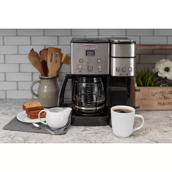 Cuisinart Coffee Center 12 Cup Coffeemaker and SingleServe Brewer SS15P1 eBay