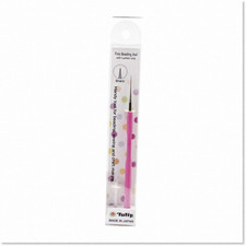 Crafting and Jewelry Making Awl - Comfortable Pink Beading Tool with Cushion Gri