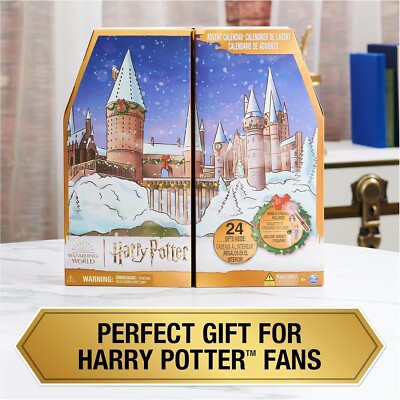Harry Potter Christmas Advent Calendar 24 Days Gifts Surprise w/ Wand & Figures