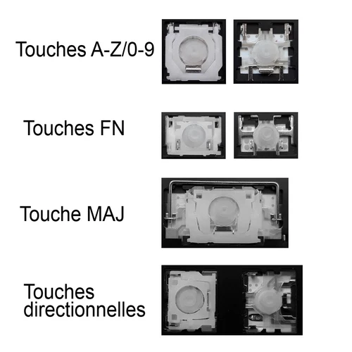 Touche de Clavier pour ASUS N56 / N76 / R501 / R701 - ZenBook U500 / UX51