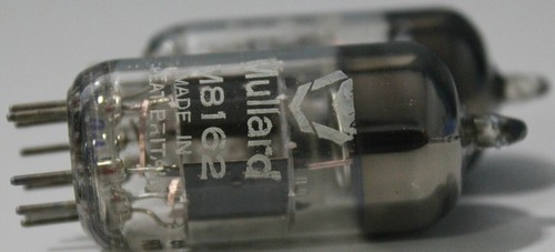1MP M8162 12AT7WA Mullard made in Gt.Britain Amplitrex tested #456440 456065 - Picture 5 of 10