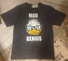 H14 T-Shirt Donald Duck Mad Genius XL Disneyland Paris