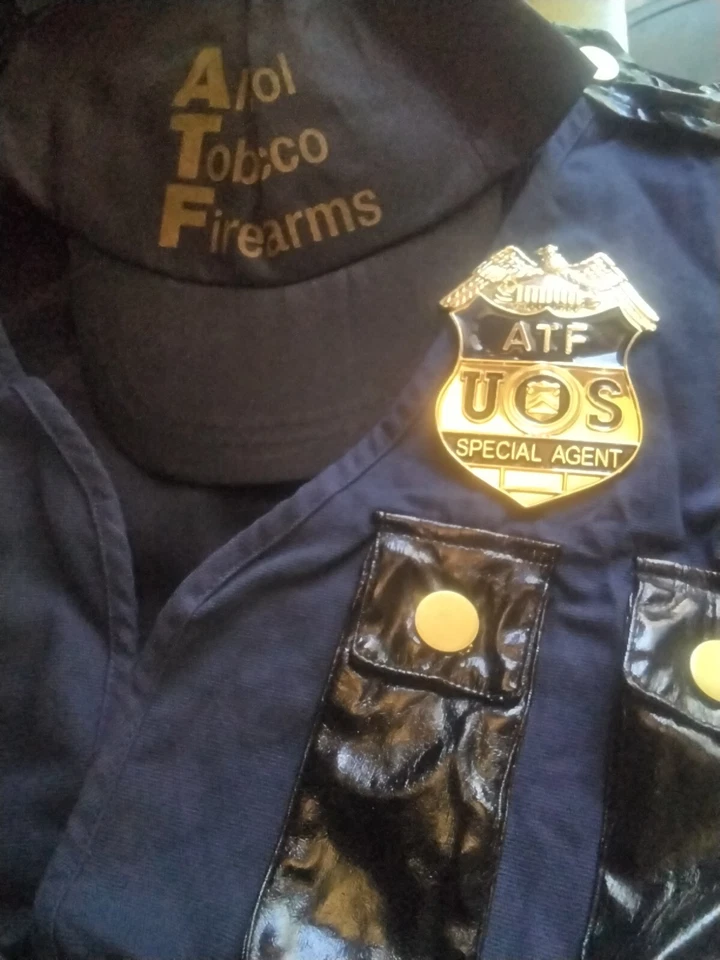 Dream Girl Halloween Costume Bundle Dress Police Officer Womens 4Pc NWOT - Image 2 of 4