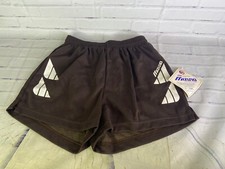 VTG Mizuno Volleyball Shorts DEADSTOCK Brown Unisex Mens Womens XL USA Made