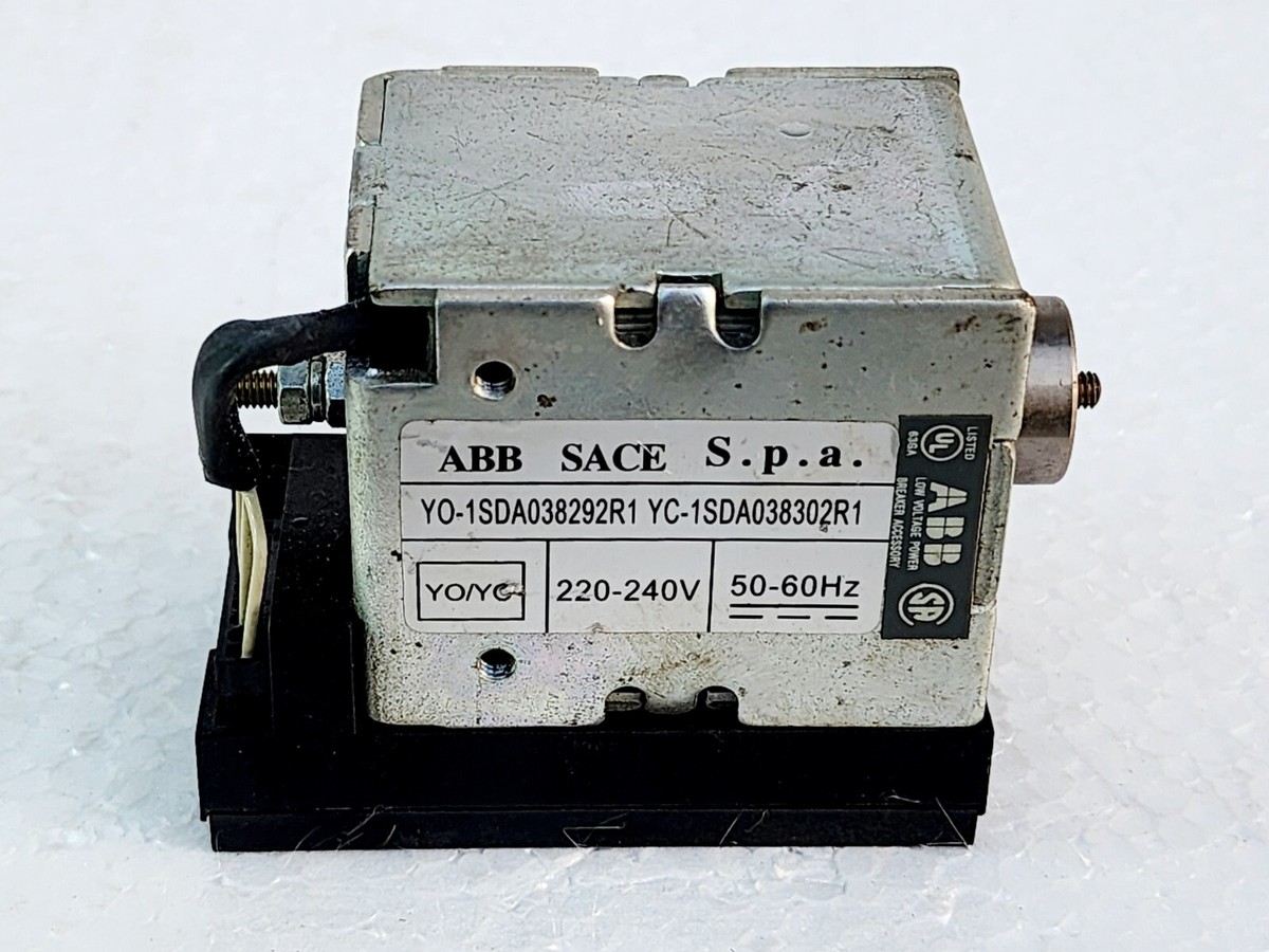 ABB様　オーダー受付 ABB SACE S.p.a YO-1SDA038292R1/YC-1SDA038302R1 SHUNT CLOSING