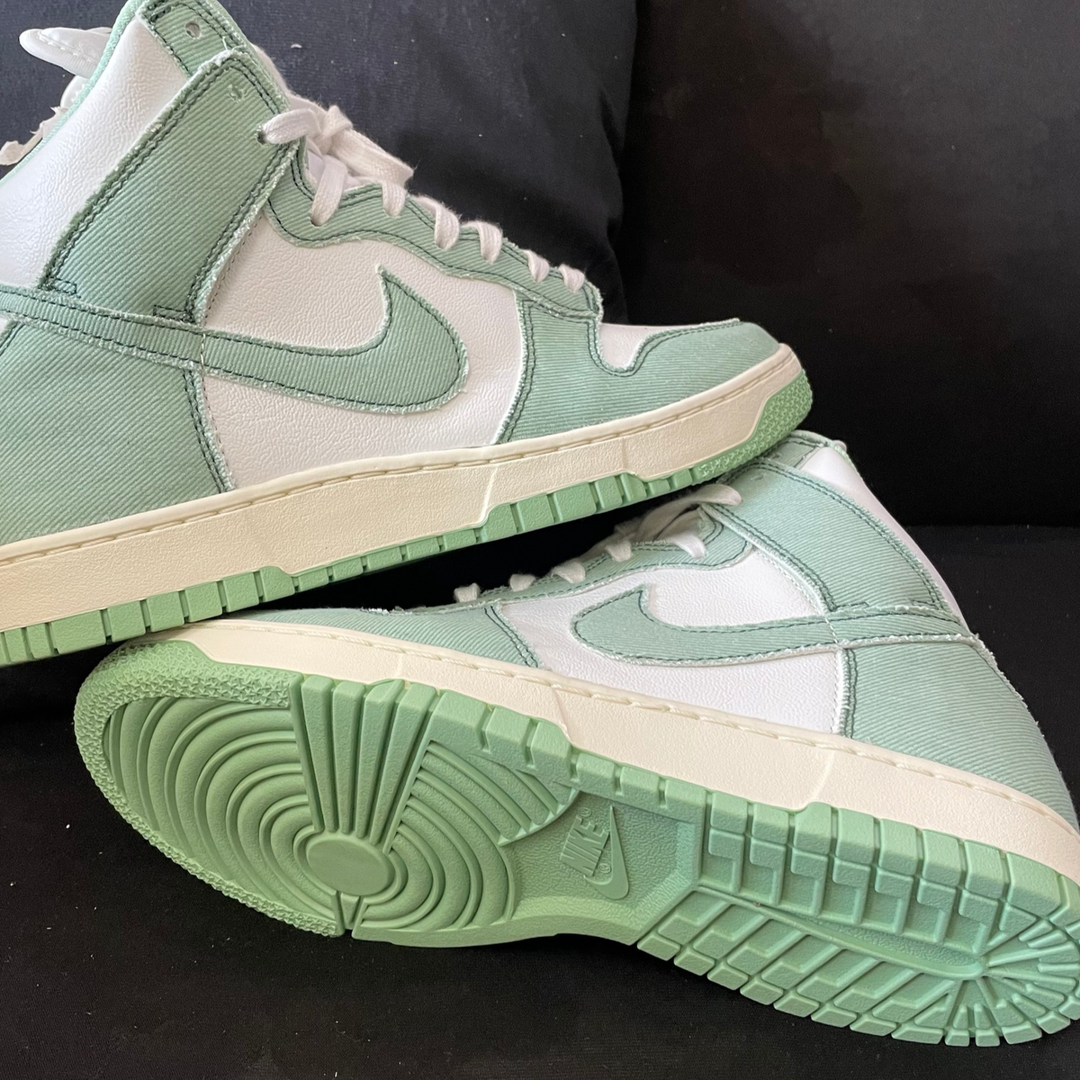 Nike Dunk High 1985 Green Denim 2022 DV1143-300 | eBay