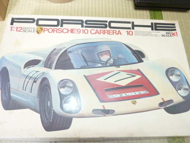 TAMIYA Porsche 910 Carrera 10 1:12 Plastic model Rare Unused TAMIYA Porsche 910 Carrera 10 1:12 Plastic model Rare Unused