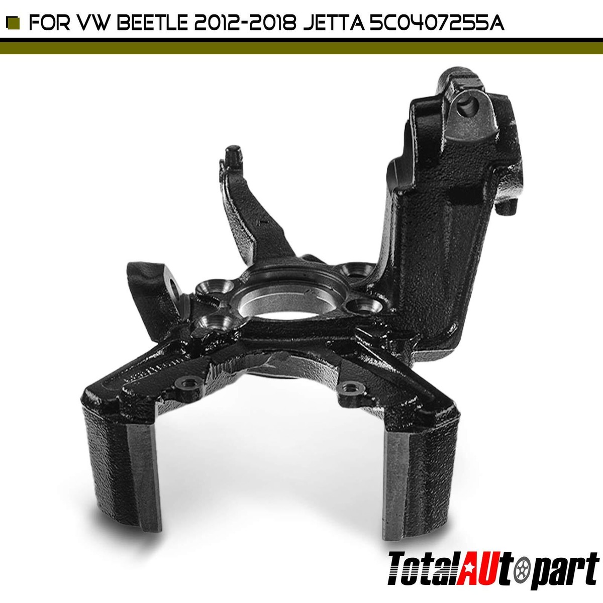 Steering Knuckle Steel Front Driver Side for Volkswagen