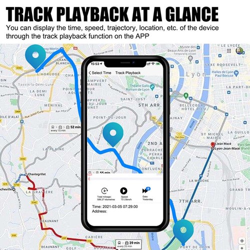 PG12 Mini GPS Tracker For Car Motorcycle Real Time Tracking Locator Children - Picture 7 of 19